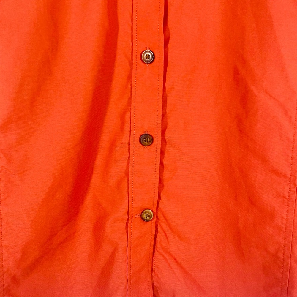 Duluth Trading Sleeveless Utility Vest Womens  XL Gardening Fishing Orange - Picture 6 of 10